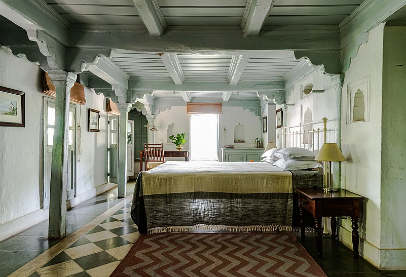 The Haldi suite used to be Queen Ahilya Bais private room